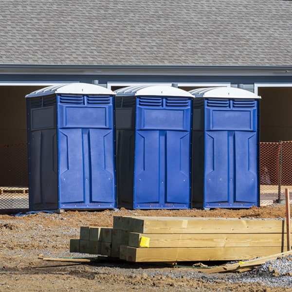 how do i determine the correct number of porta potties necessary for my event in West Bridgewater